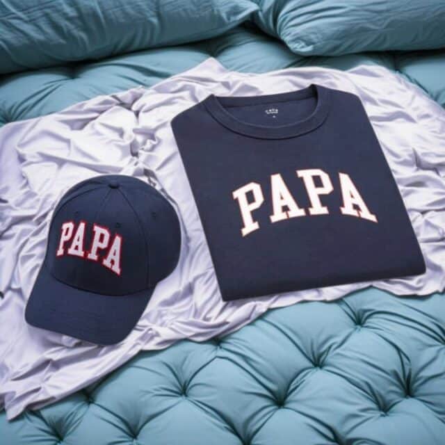 Casquette chapeau Channel 5 sangle dos noir Otto papa