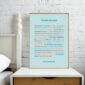 Poster décoratif Paroles de Papa montrant les phrases classiques et humoristiques souvent dites par les pères. Fond élégant, typographie soignée, idéal pour offrir en cadeau homme